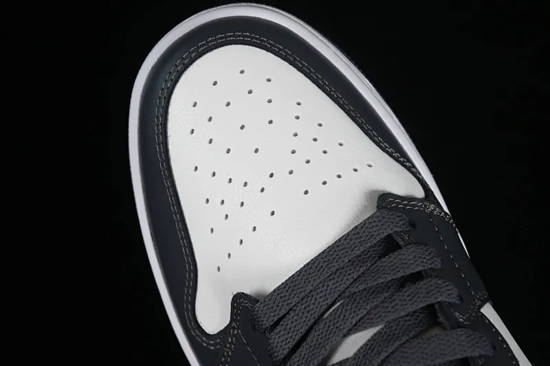 All categories Air Jordan Jordan series basketball shoes Air Jordan 1 Low G version pure original Air Jordan 1 Low "Dark Grey" AJ1 Joe 1 dark gray white low-top cultural casual sneakers DC0774-102